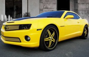 Download 2010 yellow camaro wallpaper HD