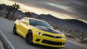 Download 2010 yellow camaro wallpaper HD