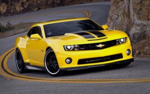 Download 2010 yellow camaro wallpaper HD