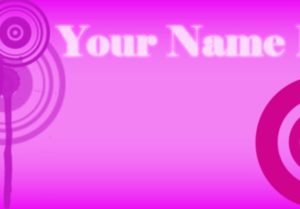 Download a background that says your name HD