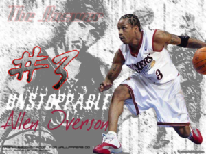 Download allen iverson crossover wallpaper HD