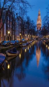 Top amsterdam night wallpaper HD Download