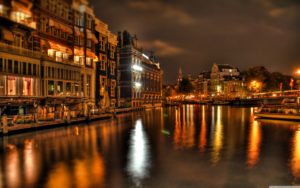 Top amsterdam night wallpaper free Download