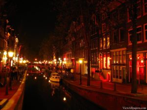 Top amsterdam night wallpaper HD Download