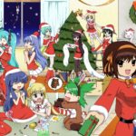 Top anime christmas wallpaper hd free Download