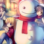 Download anime christmas wallpaper hd HD