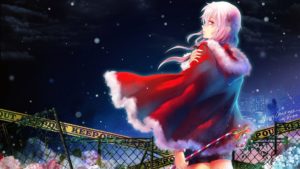 Download anime christmas wallpaper hd HD