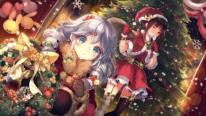 Top anime christmas wallpaper hd free Download