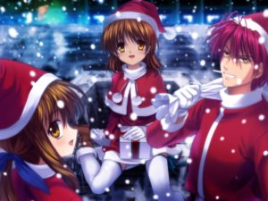 Top anime christmas wallpaper hd HD Download