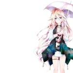 Top anime girl white background 4k Download