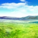 Top anime grass background HD Download