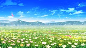 Top anime grass background 4k Download