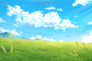 Top anime grass background 4k Download