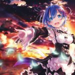 Top anime rem wallpaper 4k Download