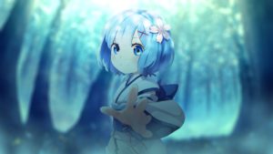 Download anime rem wallpaper HD