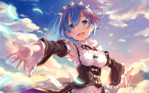 Top anime rem wallpaper free Download