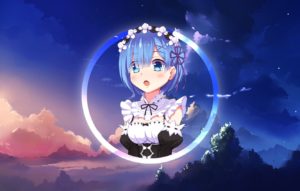 Top anime rem wallpaper HD Download