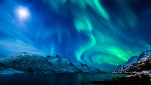 Top aurora borealis background HD Download