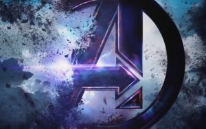 Download avengers logo background HD