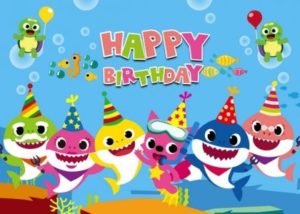 Top baby shark background image 4k Download