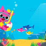 Top baby shark background image HD Download