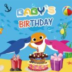 Top baby shark background image HD Download