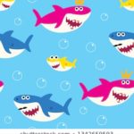 Download baby shark background image HD