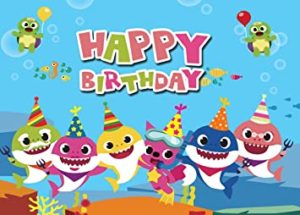 Top baby shark background image Download