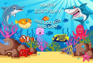 Download baby shark background image HD