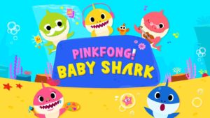 Download baby shark background image HD