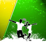 Top background badminton HD Download