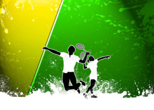 Top background badminton HD Download