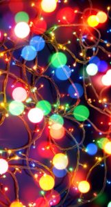 Download background christmas lights HD