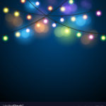 Download background christmas lights HD