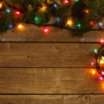Top background christmas lights free Download