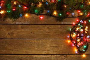 Top background christmas lights free Download