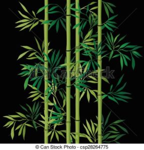 Top bamboo black background HD Download