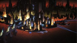 Download batman the animated series background art HD