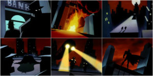 Download batman the animated series background art HD