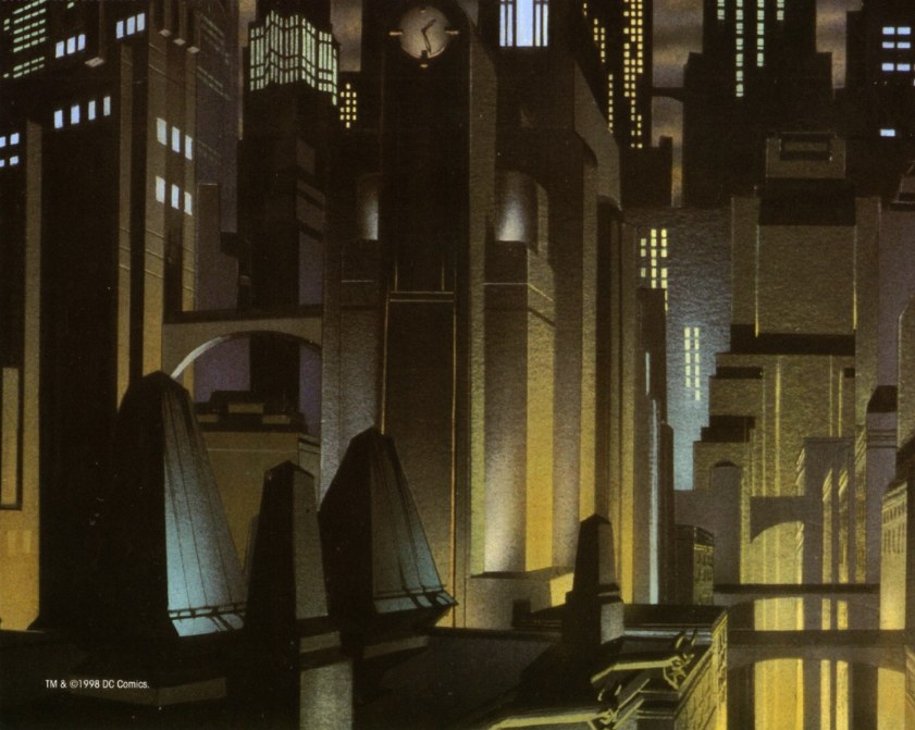 Download batman the animated series background art HD