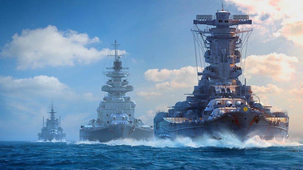 Download battle ships wallpaper HD