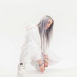 Download billie eilish white background HD