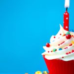 Top birthday cupcake wallpaper background design 4k Download