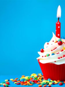 Top birthday cupcake wallpaper background design 4k Download