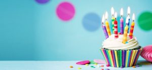 Download birthday cupcake wallpaper background design HD