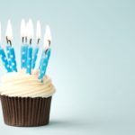 Download birthday cupcake wallpaper background design HD