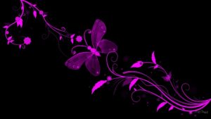 Download black and purple desktop wallpaper HD