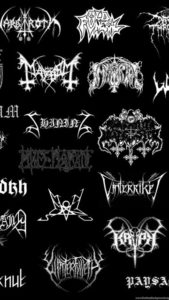 Download black metal wallpaper android HD