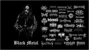 Download black metal wallpaper android HD