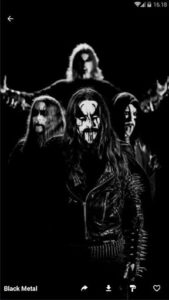 Top black metal wallpaper android HD Download